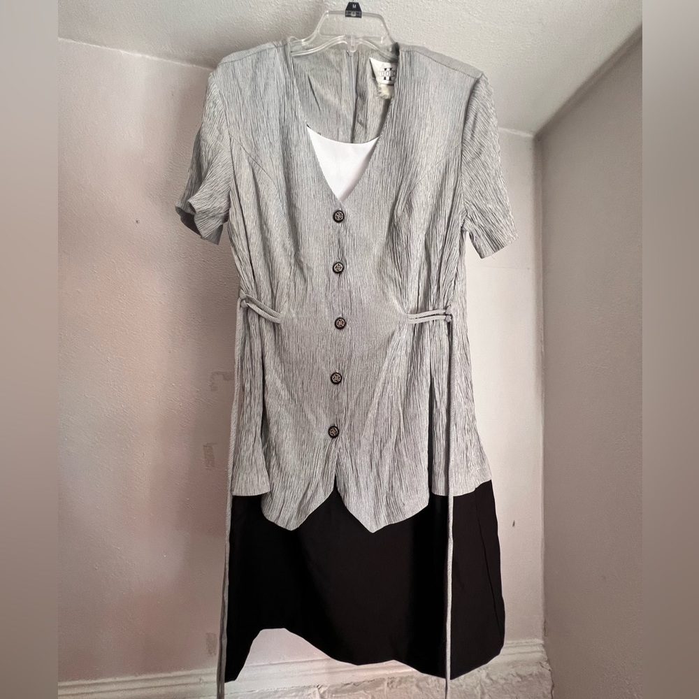 Vintage business dress, size unknown